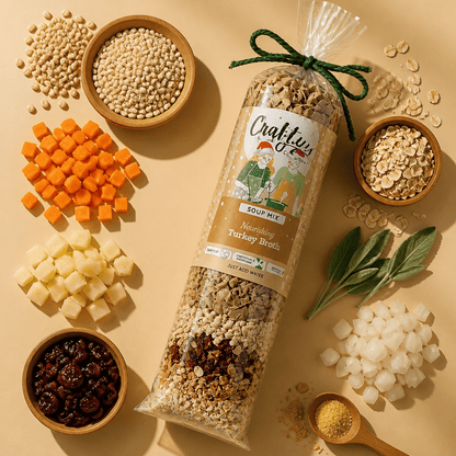 Christmas Turkey Broth Soup Mix Crafty Cook by Kandy Kitchen Creations