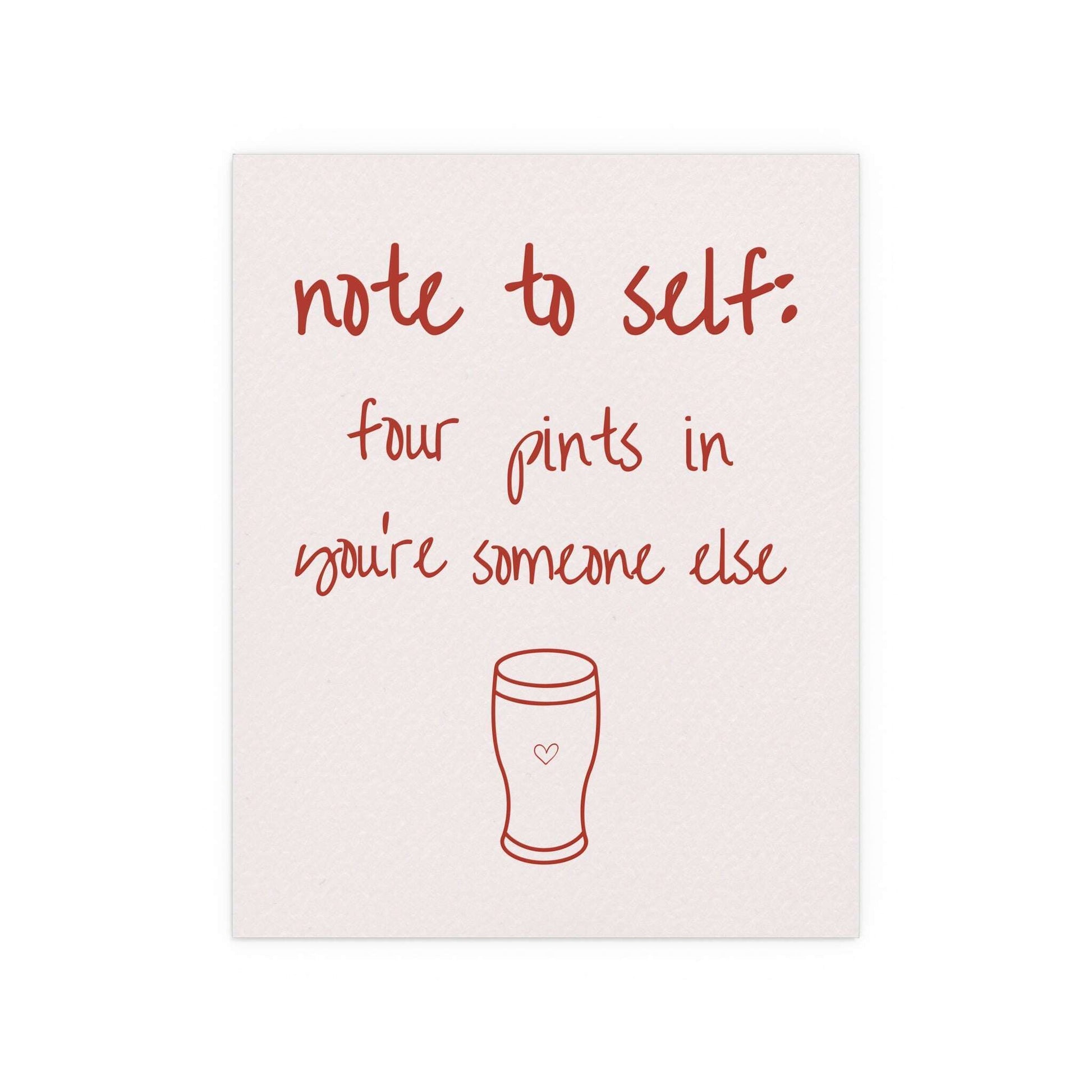 Olivia Dean "Note To Self" poster by Glow On Prints, featuring a stylish printed design for wall decor.