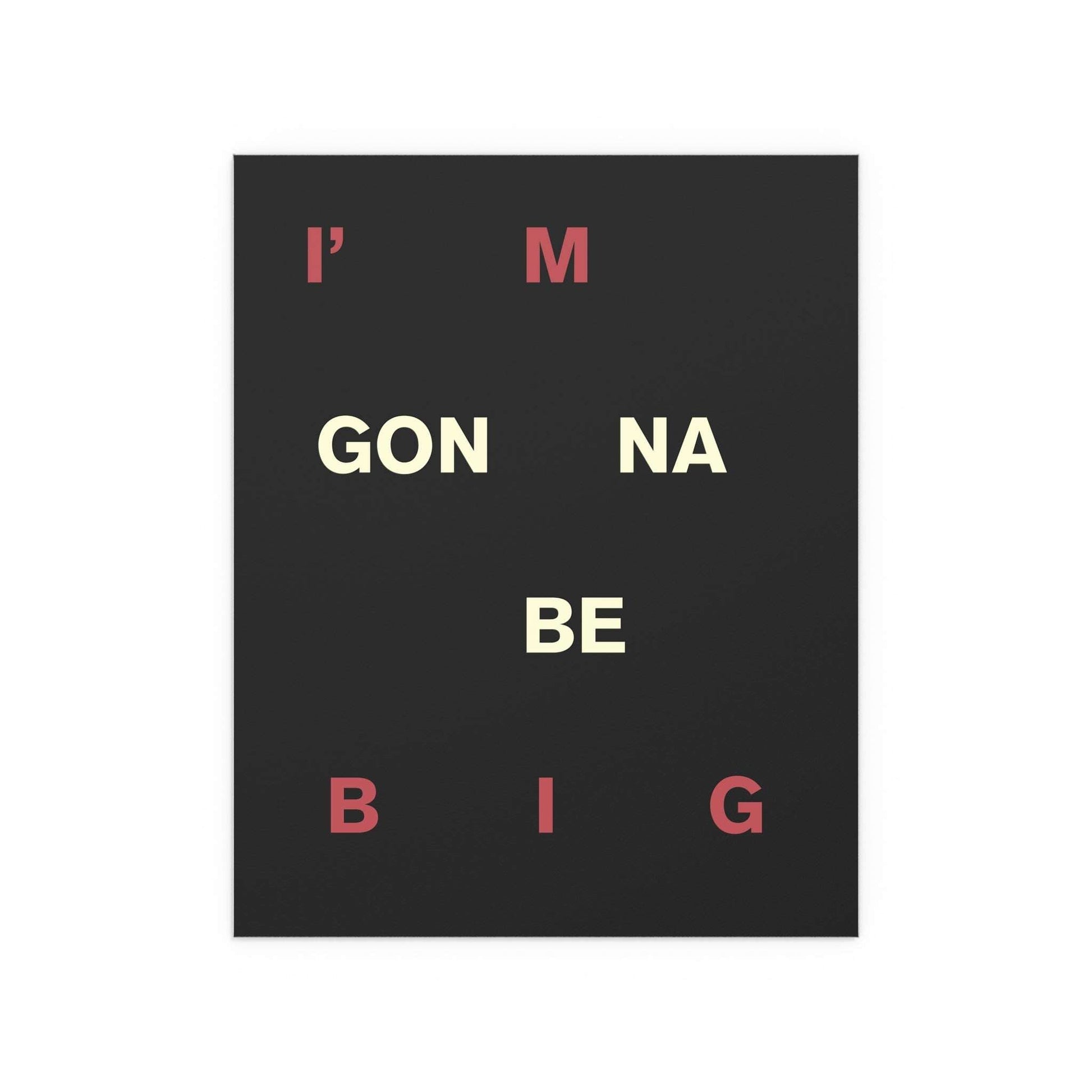Fontaines DC Big poster by Glow On Prints featuring band artwork on paper, suitable for wall decor.