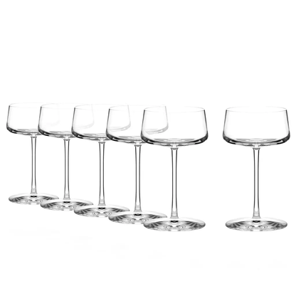 Set of six Stolzle Power Champagne Flutes Grand Cru, 315ml, clear glassware for sparkling wine, by Glassware UK.