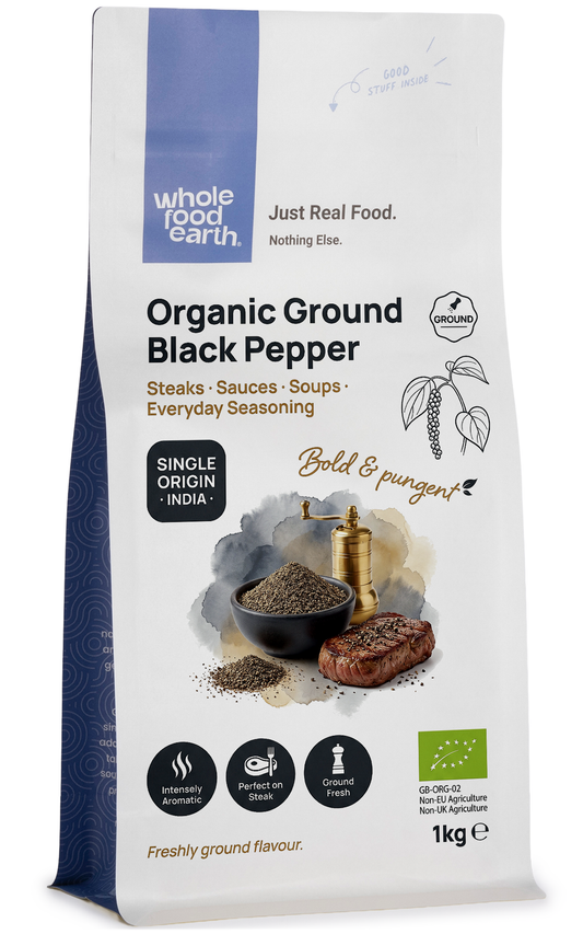Organic Ground Black Pepper