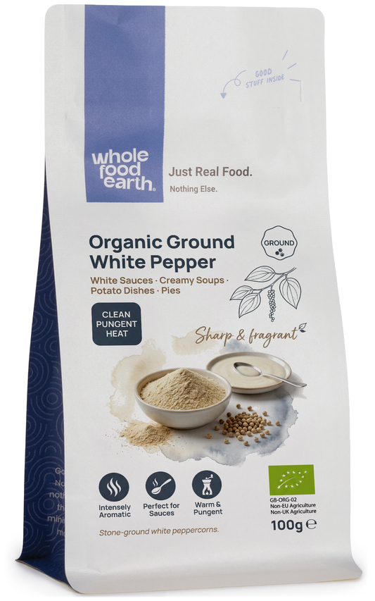 Organic Ground White Pepper