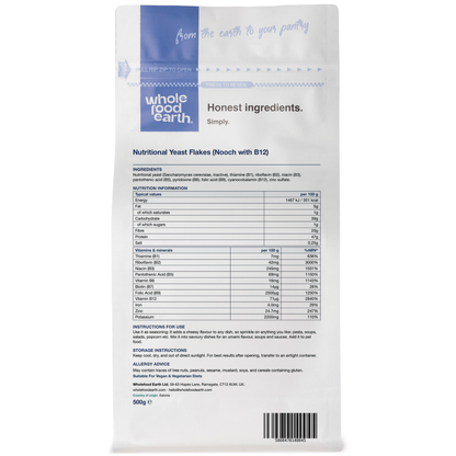 Nutritional Yeast Flakes (Nooch with B12)