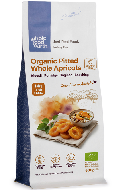 Organic Pitted Whole Apricots