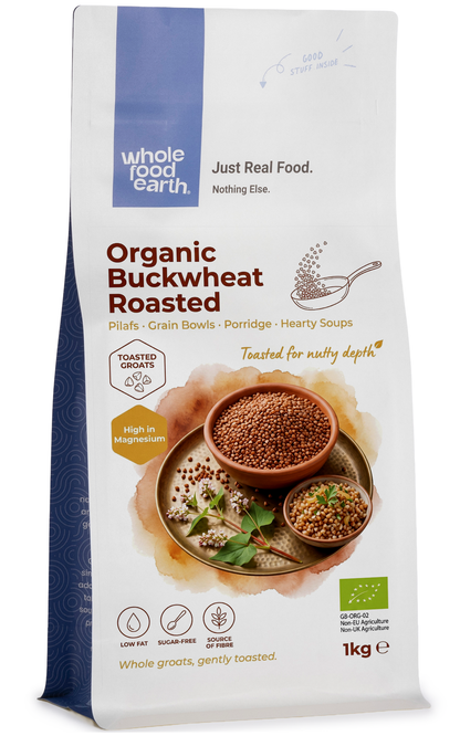 Organic Roasted Buckwheat