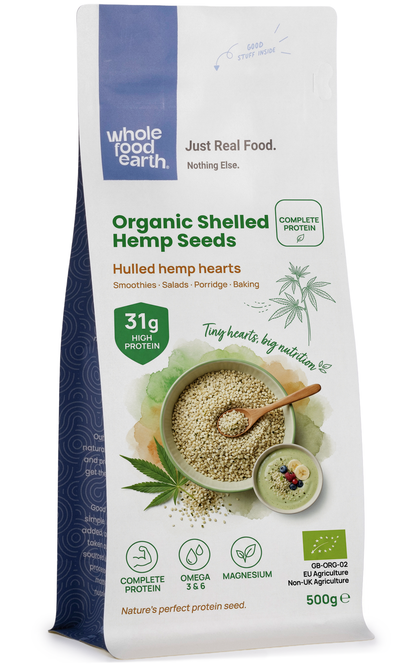 Organic Shelled Hemp Seeds