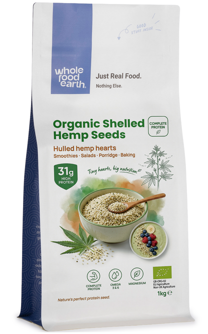 Organic Shelled Hemp Seeds