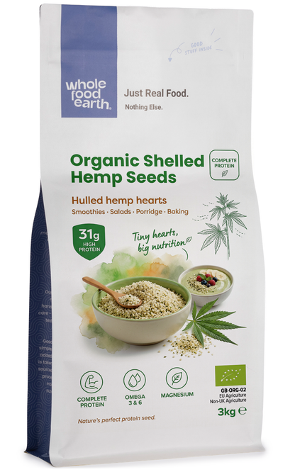 Organic Shelled Hemp Seeds