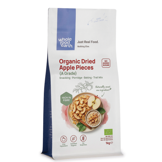Organic Dried Apple Pieces (A Grade)