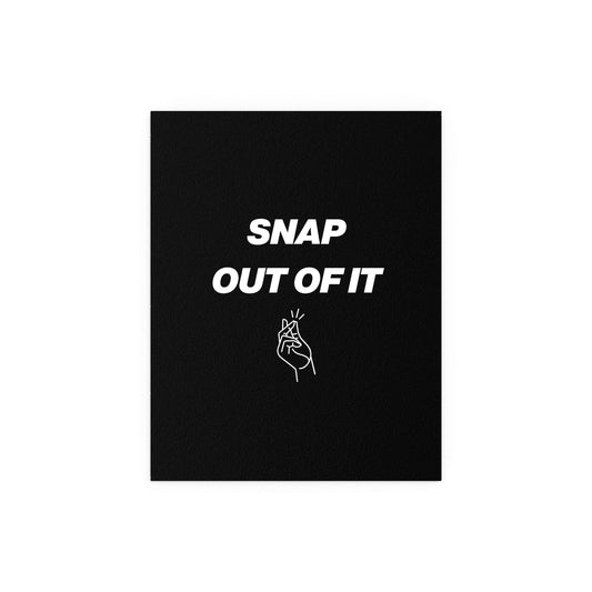 Arctic Monkeys "Snap Out Of It" poster by Glow On Prints featuring band artwork on paper wall art.