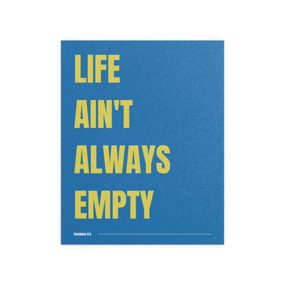 Fontaines DC "A Hero's Death" poster by Glow On Prints, featuring bold typography and artwork on high-quality print paper.