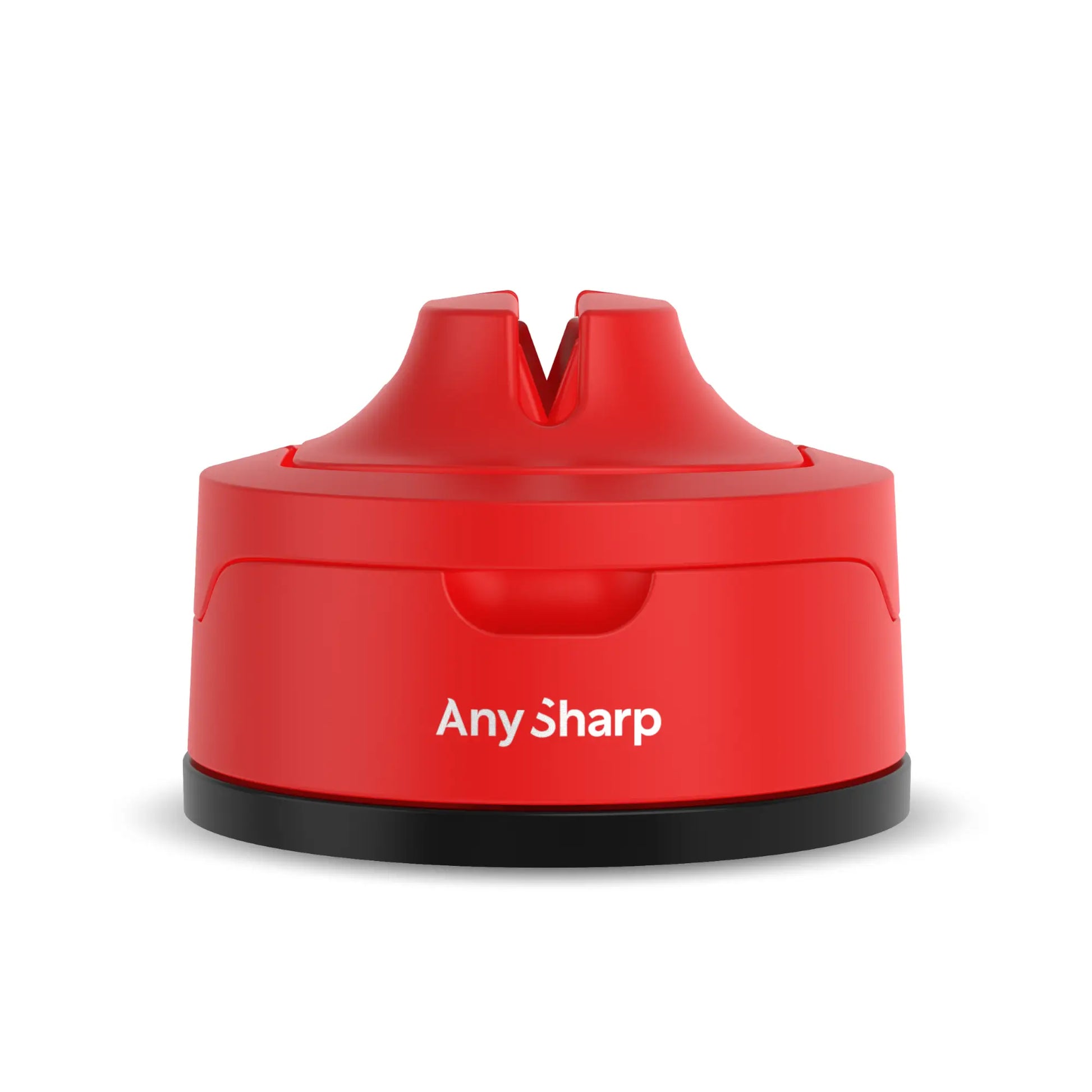 AnySharp Evo Knife Sharpener showing its compact design and sharpening slot for kitchen knives.