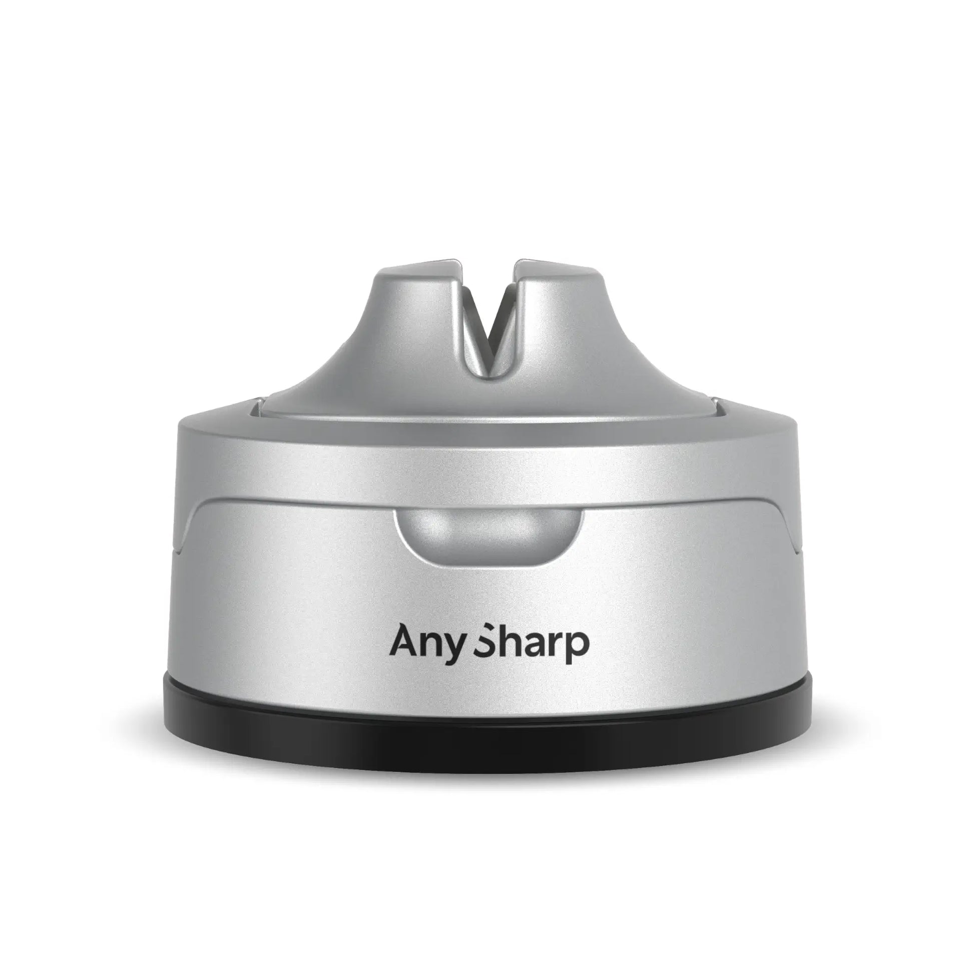 AnySharp Evo Knife Sharpener with ergonomic design, showcasing the compact, durable kitchen tool for sharpening knives.