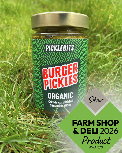 Organic Burger Pickles - Dill & Garlic
