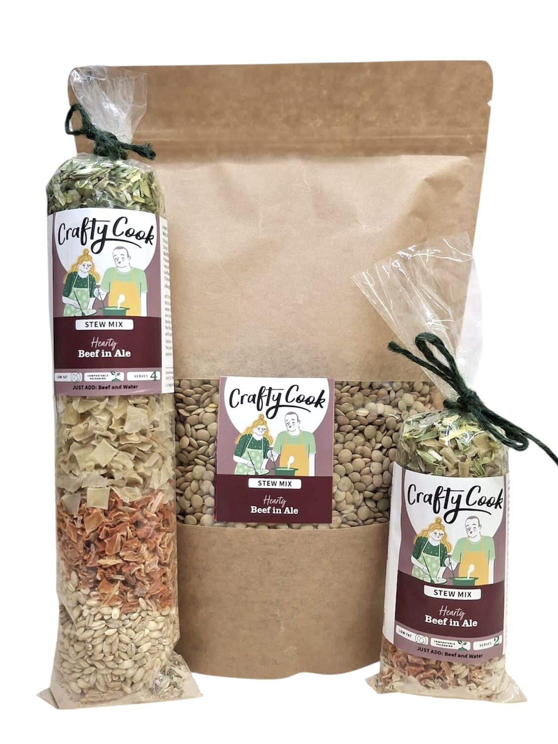 Beef In Ale Stew Mix. Dried Meal Kit from Crafty Cook by Kandy Kitchen Creations