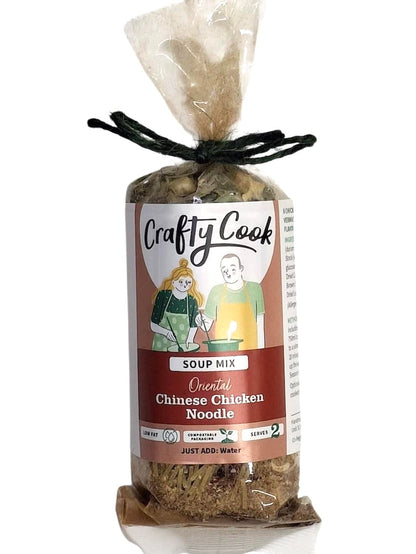 Crafty Cook Camper Cuisine Blue Van 3x2 Serving Meals in colorful packaging, ready-to-eat meal boxes for wholesale.