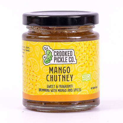 Mango Chutney – 45% Fruit with Whole Aromatics (220g)
