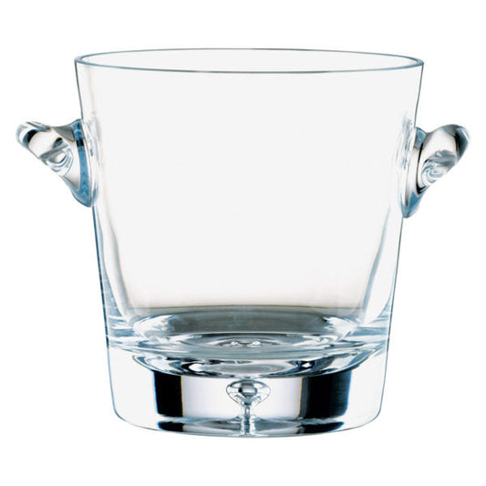 Glassware UK Krosno 2L Champagne Bucket, clear glass accessory for chilling and serving champagne, with a sleek design.