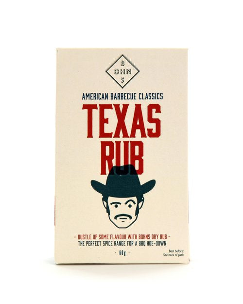 Book featuring all four BOHNS American Classic BBQ Rubs, showcasing colorful spice blends and recipe pages on the cover.