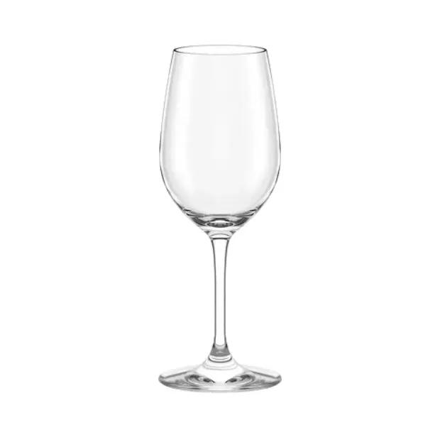 Set of six Stolzle Event white wine glasses by Glassware UK, 360ml, clear glass with elegant bowl and stem design.