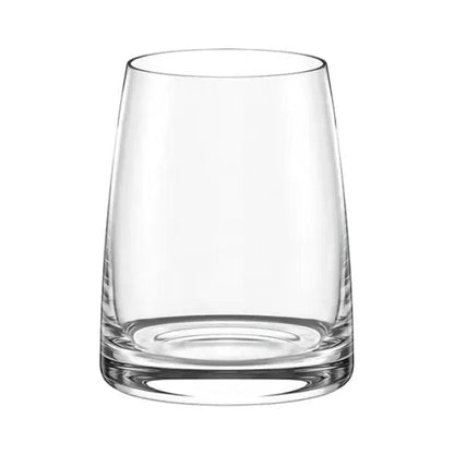 Set of six Stolzle Experience DOF whisky tumblers, 325ml glassware with clear, elegant design for enjoying whisky.