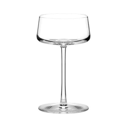Set of six Stolzle Power Champagne Flutes Grand Cru, 315ml, clear glassware for sparkling wine, on a white background.