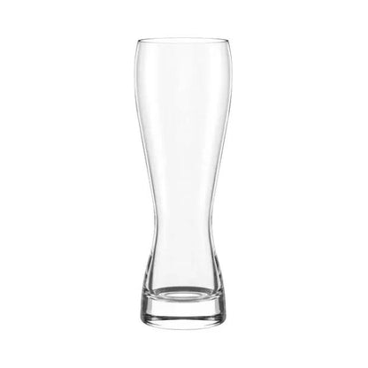 Stolzle 395ml beer tankard glass from Glassware UK, clear glass with a wide bowl and sturdy handle for beer drinking.