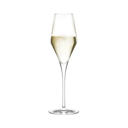 Stolzle Quatrophil Champagne Flutes with LED - Set of 2 - In a Gift Box