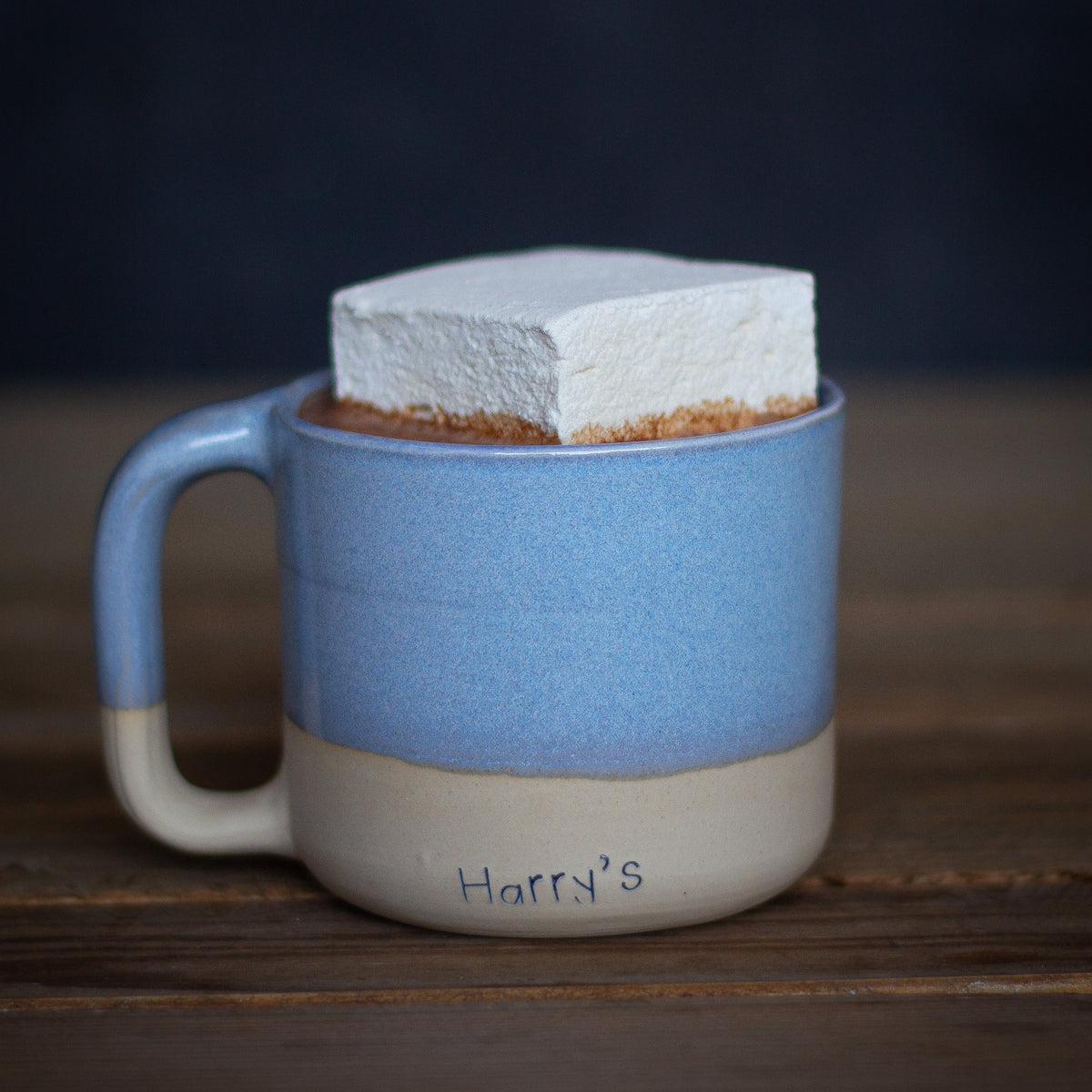 Harry's Giant Marshmallows, large fluffy marshmallow pieces from Harry's Hot Chocolate brand, perfect for hot chocolate toppings.
