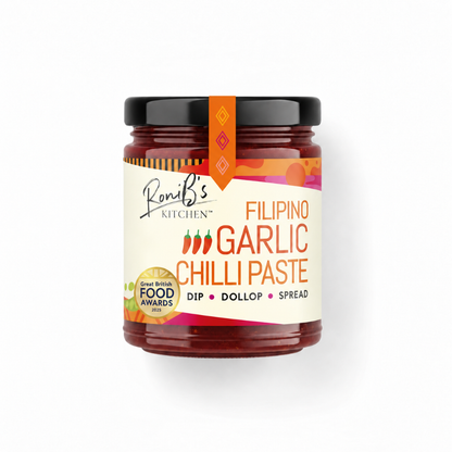 Filipino Garlic Chilli Paste with Scotch Bonnets | Medium Heat | Vegan