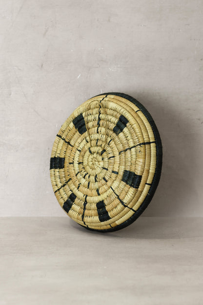 Small Malawi Wall Basket No 10 by Botanical Boys, decorative wall art with woven design, ideal for home interior decor.