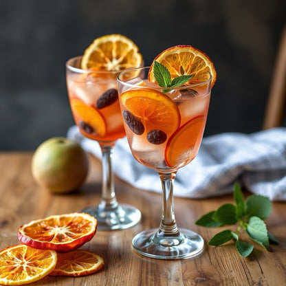 Assorted citrus fruits including oranges, lemons, and limes in a JoJo’s Kitchen Citrus Mix display.