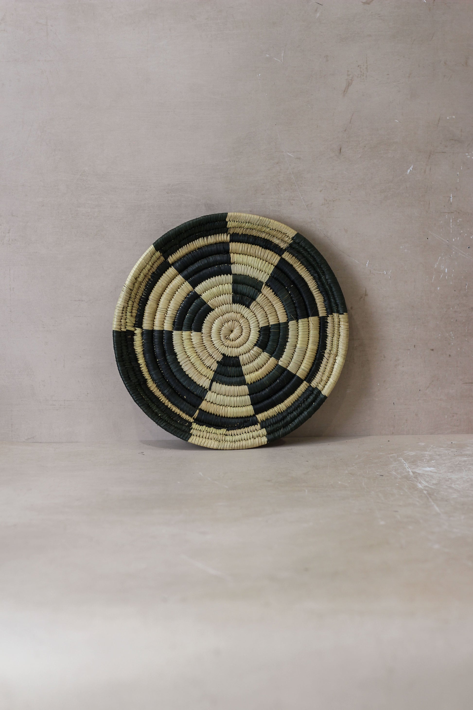 Small Malawi Wall Basket No 4 by Botanical Boys, decorative wall art with woven design for home décor.