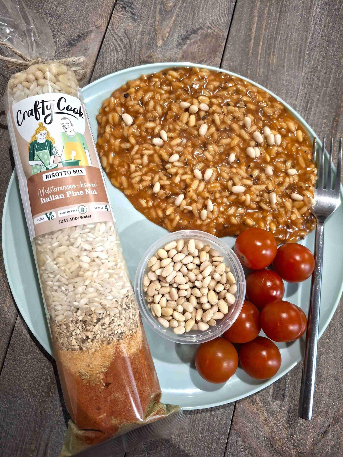 Italian Pine Nut Risotto Mix by Crafty Cook
