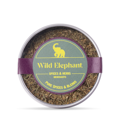 Organic Italian herb mix by Wild Elephant in 80g package, featuring a blend of traditional herbs for cooking and seasoning.