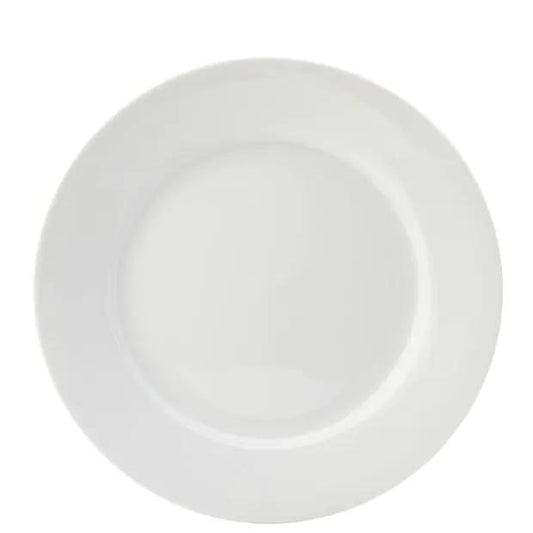 Glassware UK Titan Winged Plate, 31cm with decorative winged design, glossy ceramic finish, showcasing elegant tableware.