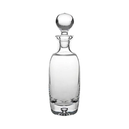 Krosno Bubble Based 0.5L decanter with a rounded glass body and narrow neck, designed for elegant wine or spirits serving.