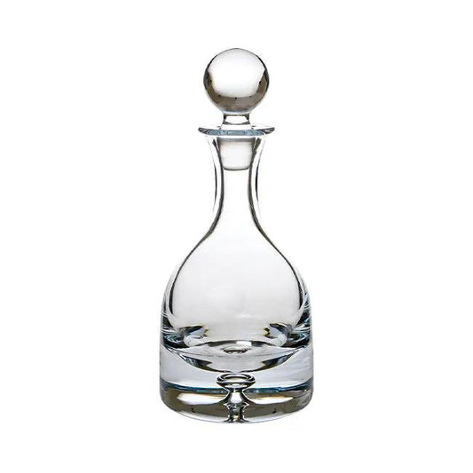 Glassware UK Krosno Bubble Based wine decanter with 0.6L capacity, clear glass design, and rounded shape for elegant wine serving.
