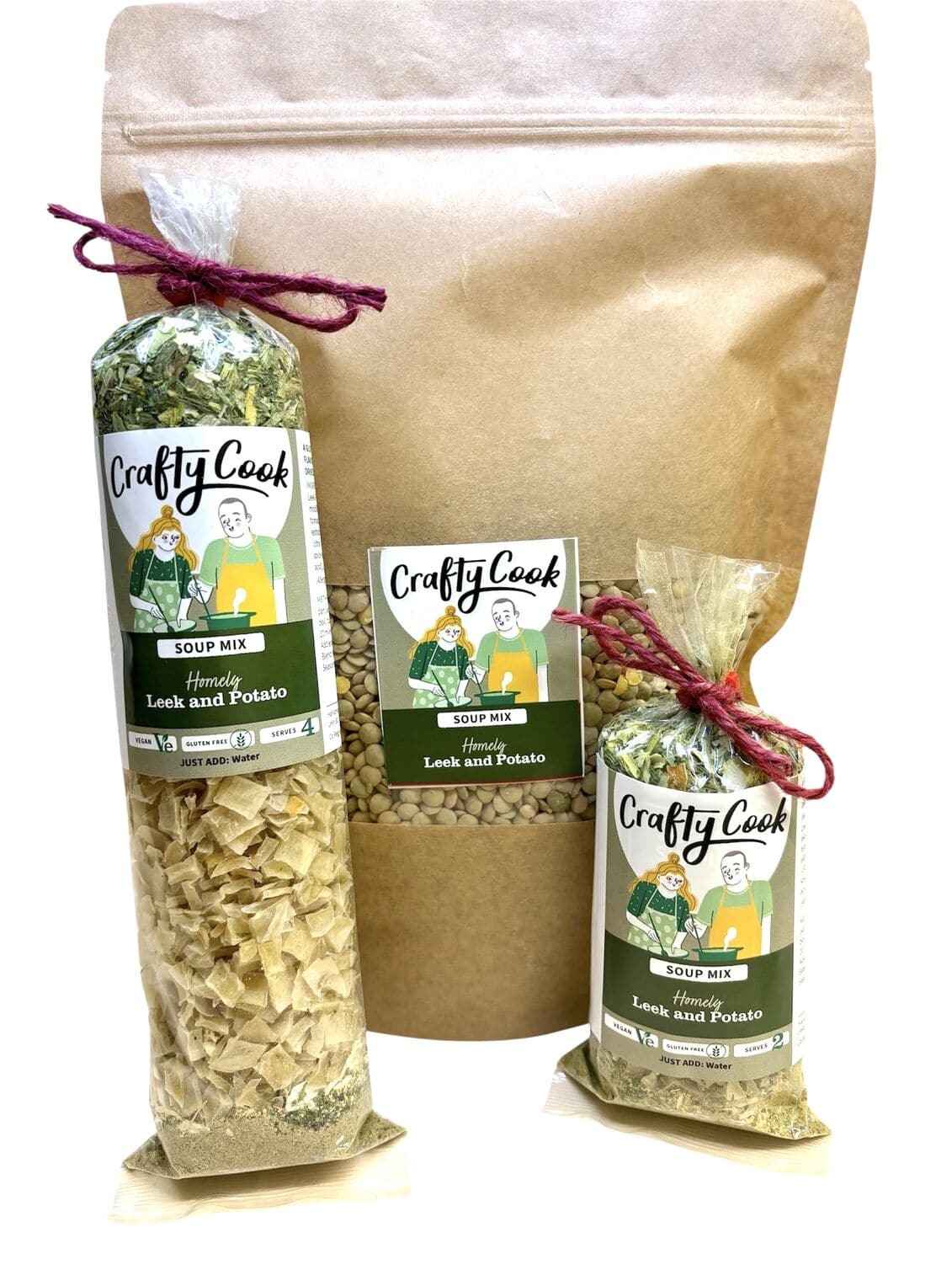 Leek and Potato Soup Mix. Dried Meal Kit from Crafty Cook by Kandy Kitchen Creations
