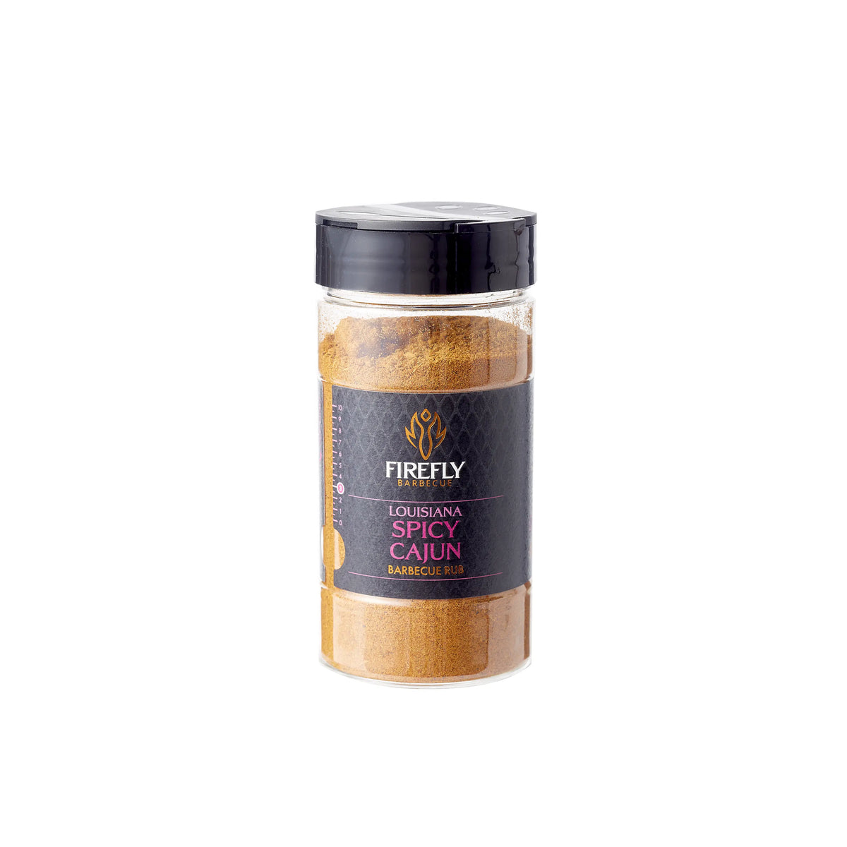 FireFly Barbecue Louisiana Spicy Cajun BBQ rub in a 3-pack gift set, featuring vibrant packaging and bold Cajun spice details.