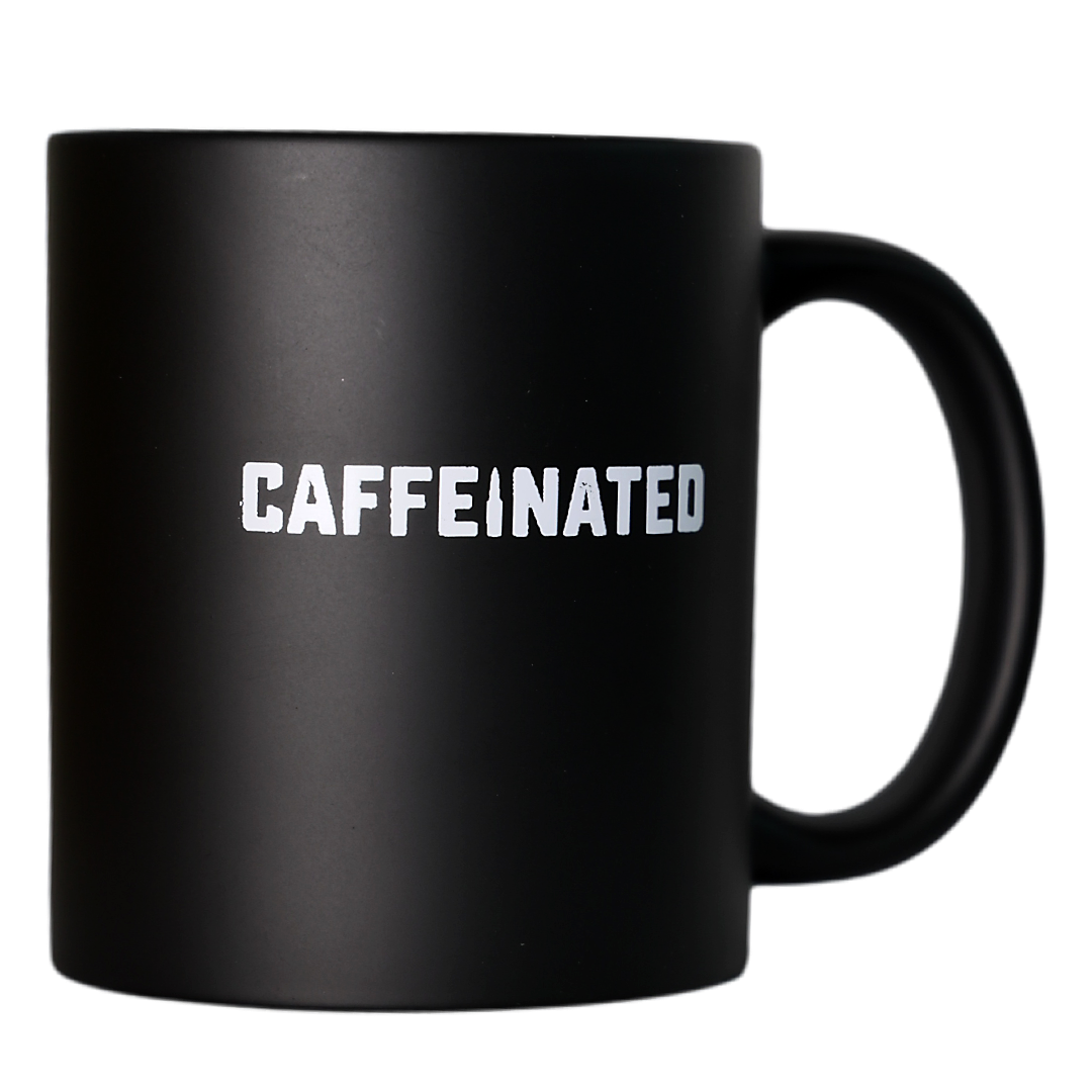 Contact Coffee Co Mug from the Sortie Bundle, featuring a stylish ceramic coffee mug with the Contact Coffee Company Ltd. logo.