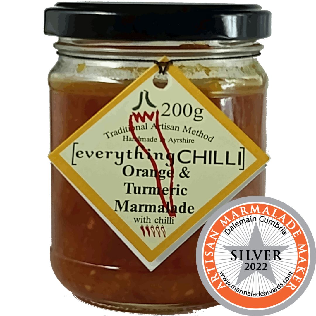 Jar of chilli marmalade. Hey, hi. I'm doing all these alt text descriptions one by one, I hope they're useful to whoever's using a screen reader for them. There's no way for me to do them in bulk unfortunately. Just though you might like a break from my utiliarian descriptions. Thanks for visiting the site! Lynn.