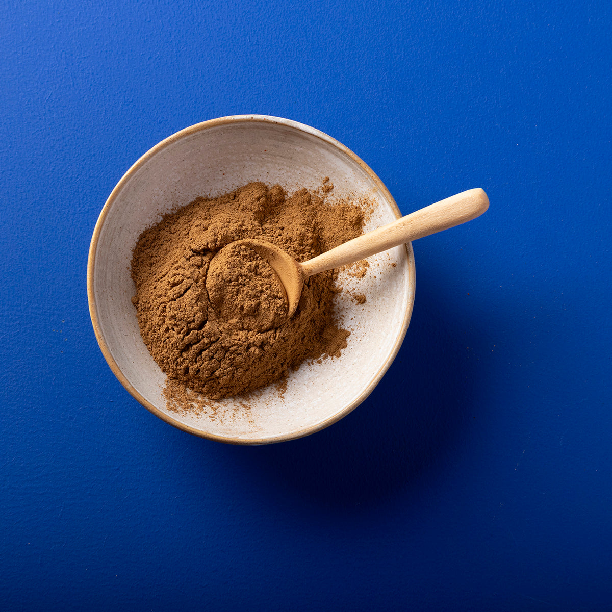 Organic Ceylon cinnamon powder from Wild Elephant in 100g package, fine ground herb and spice for baking and cooking.