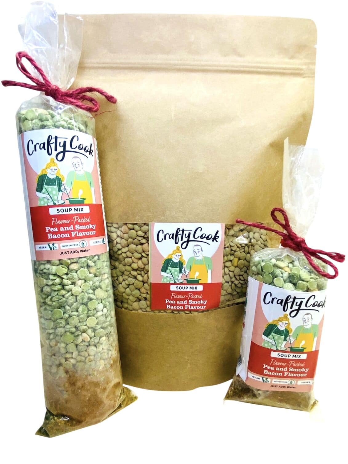 Pea and Smoky Bacon Flavour Soup Mix. Dried Meal Kit from Crafty Cook by Kandy Kitchen Creations