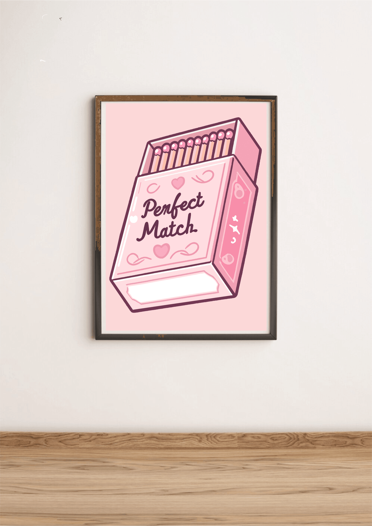 Colorful KEOLIX Perfect Match Print artwork featuring vibrant abstract designs on paper.