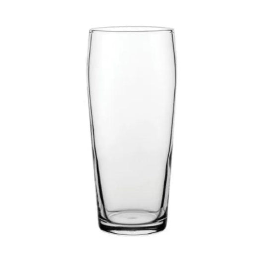 Glassware UK Ale Craft Beer Glass tankard, 570ml, with a sturdy handle and clear design for enjoying craft beers.