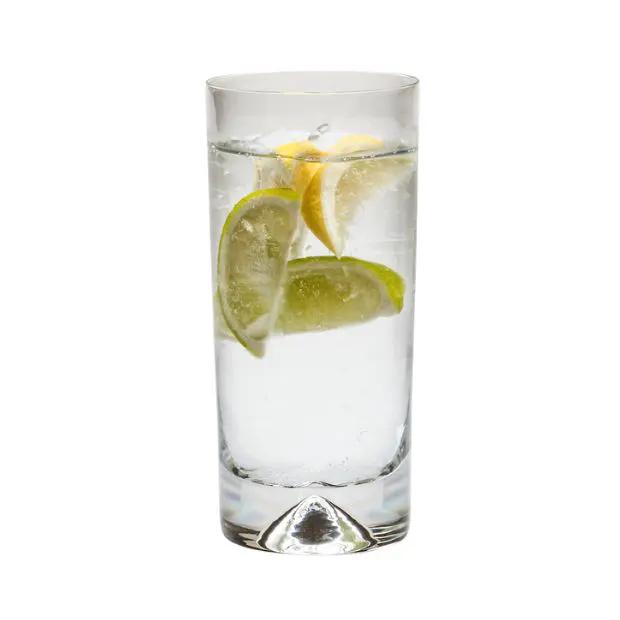 Krosno Dimple Base Highball Glass 300ml whisky tumbler with textured dimpled design, made by Glassware UK.