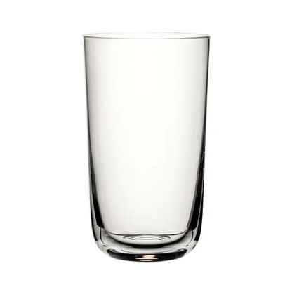 Clear Raffles Highball Glass by Glassware UK, 420ml whisky tumbler with a sleek design for serving highball cocktails.