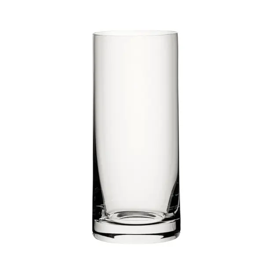 Clear 300ml Glassware UK highball glass for whiskey, featuring a tall, cylindrical shape perfect for whiskey tumblers.