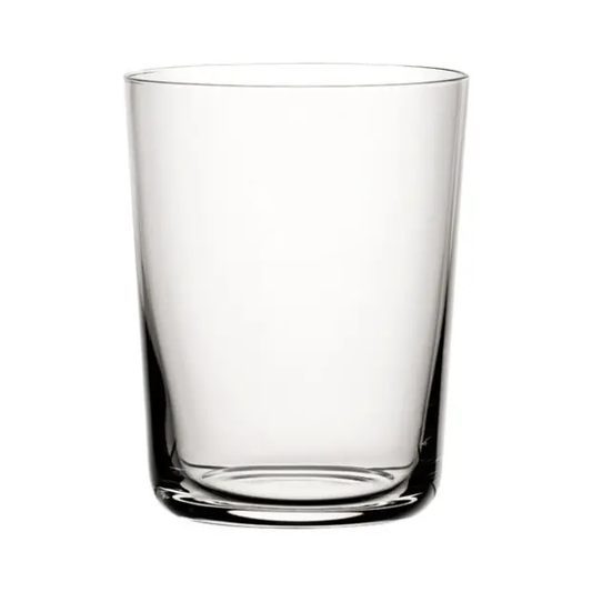 Glassware UK 450ml Handy Tumbler Glass for whisky, clear glass with smooth rim, perfect for enjoying spirits and cocktails.
